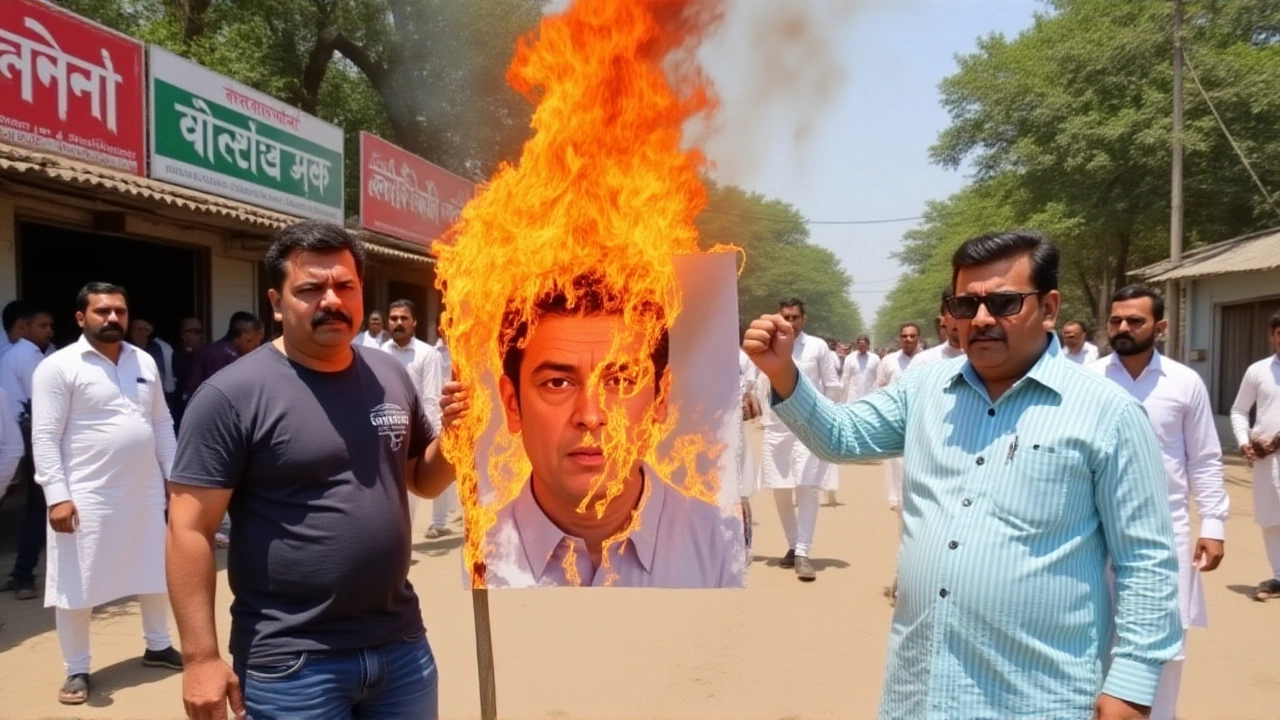 Rahul Gandhi Faces Protest in Rae Bareli Over 'Disrespectful' Remarks